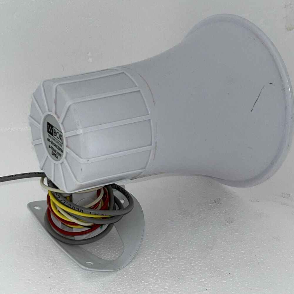 WBox horn siren 2-Tone 15W Siren w/piezo 0E-2TONESIRN - Picture 3 of 6
